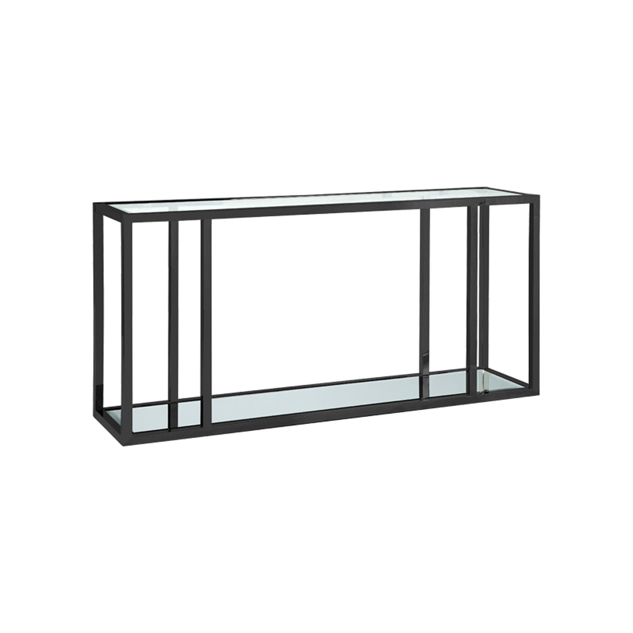Fabian Console Table Black Metal