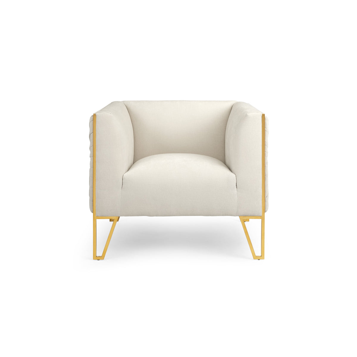 Amelia Accent Chair Matte Gold