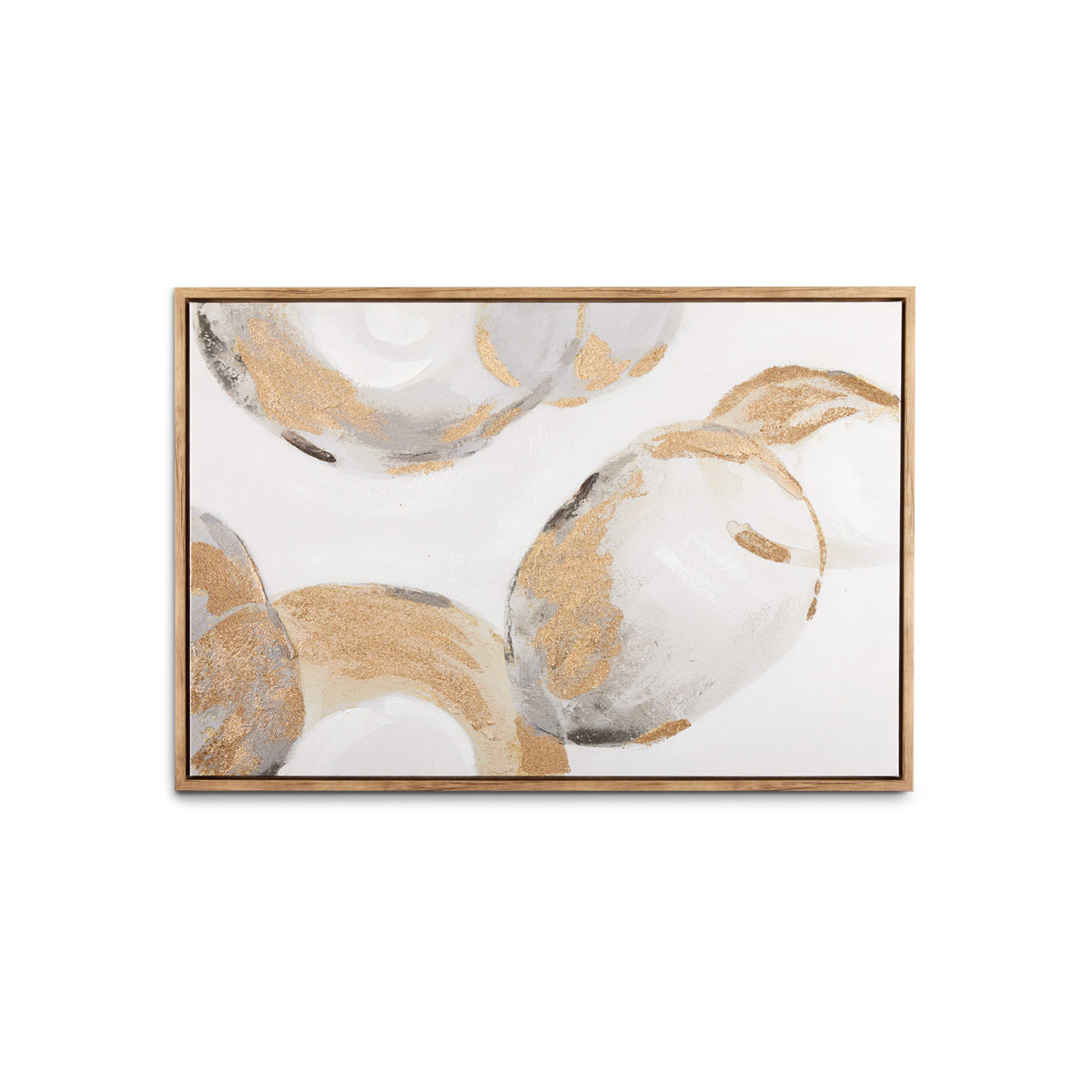 WALL ART Gold Black
