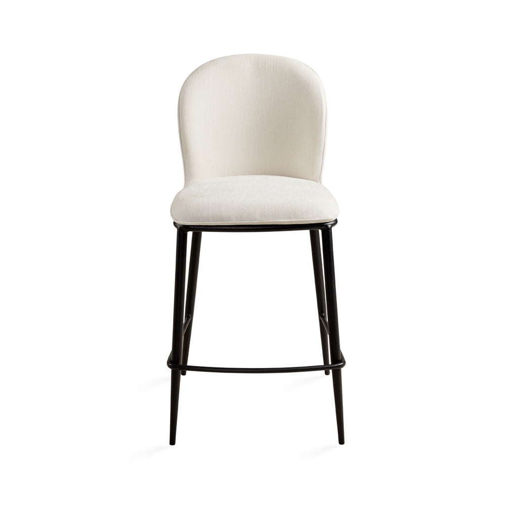 Ansley Counter Chair Ivory Silex