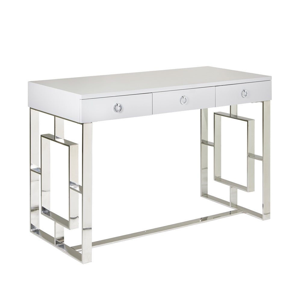 Florence Desk Chrome