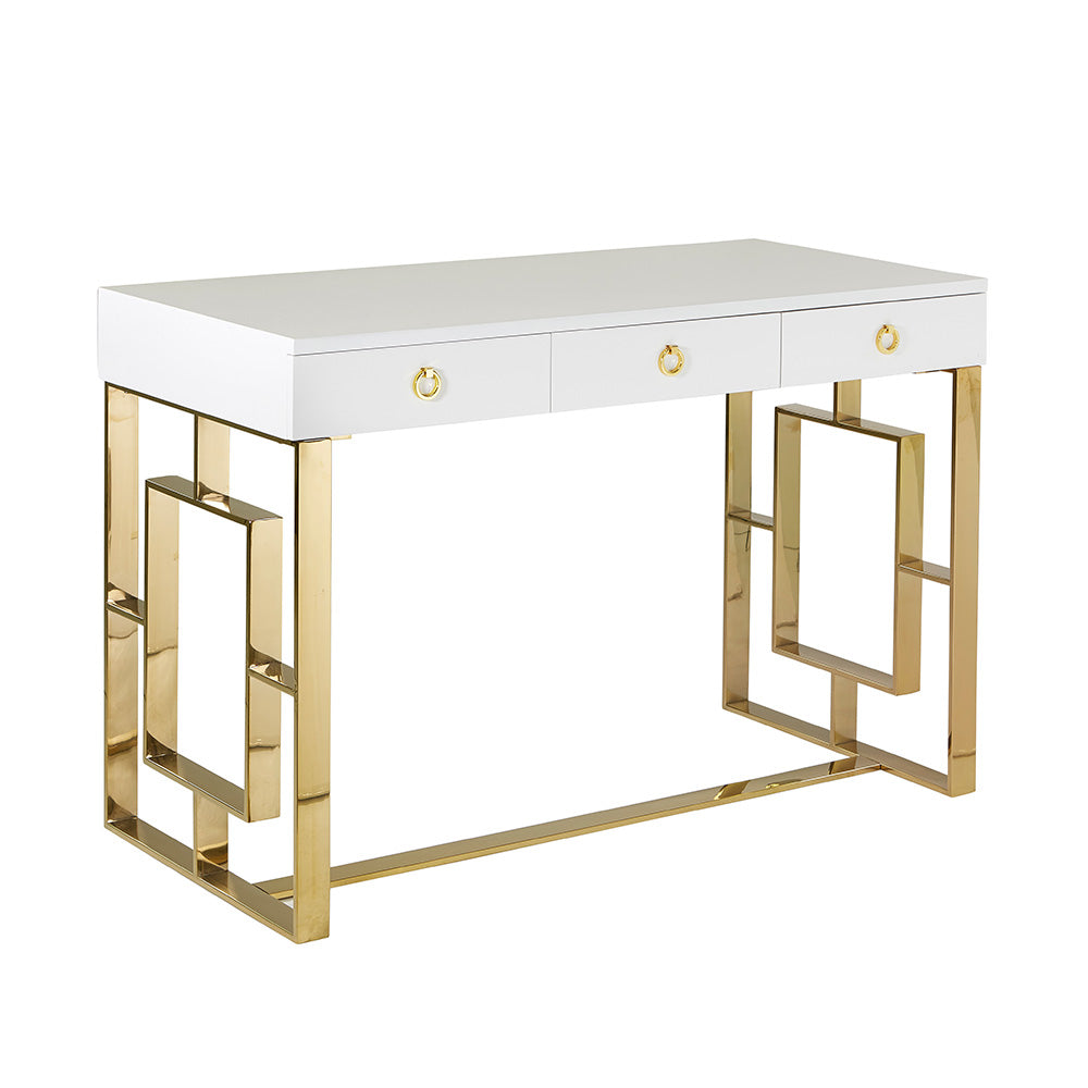 Florence Desk Gold