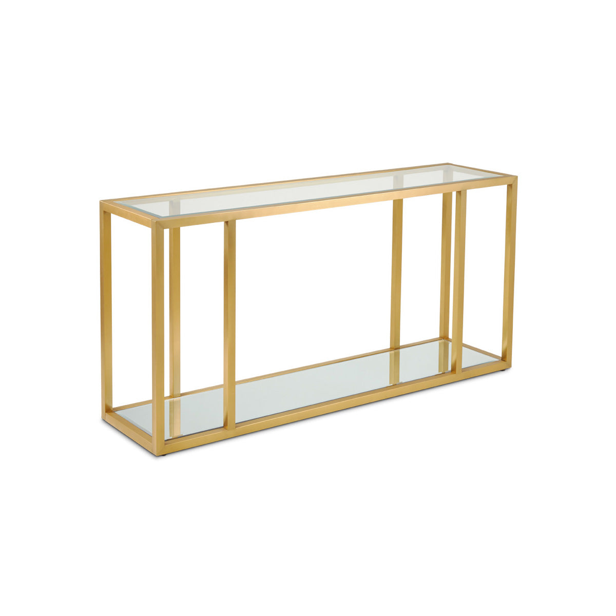 Fabian Console Table Brushed Gold