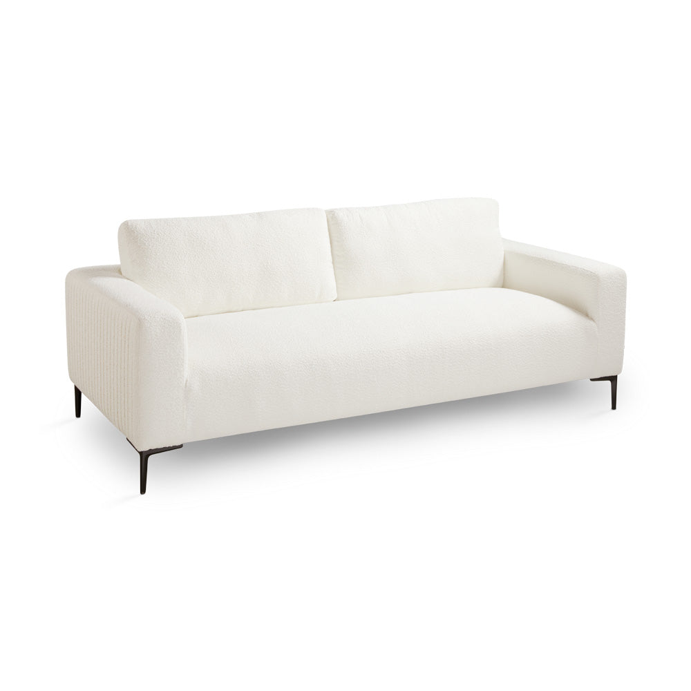 Barrett Sofa in White Boucle