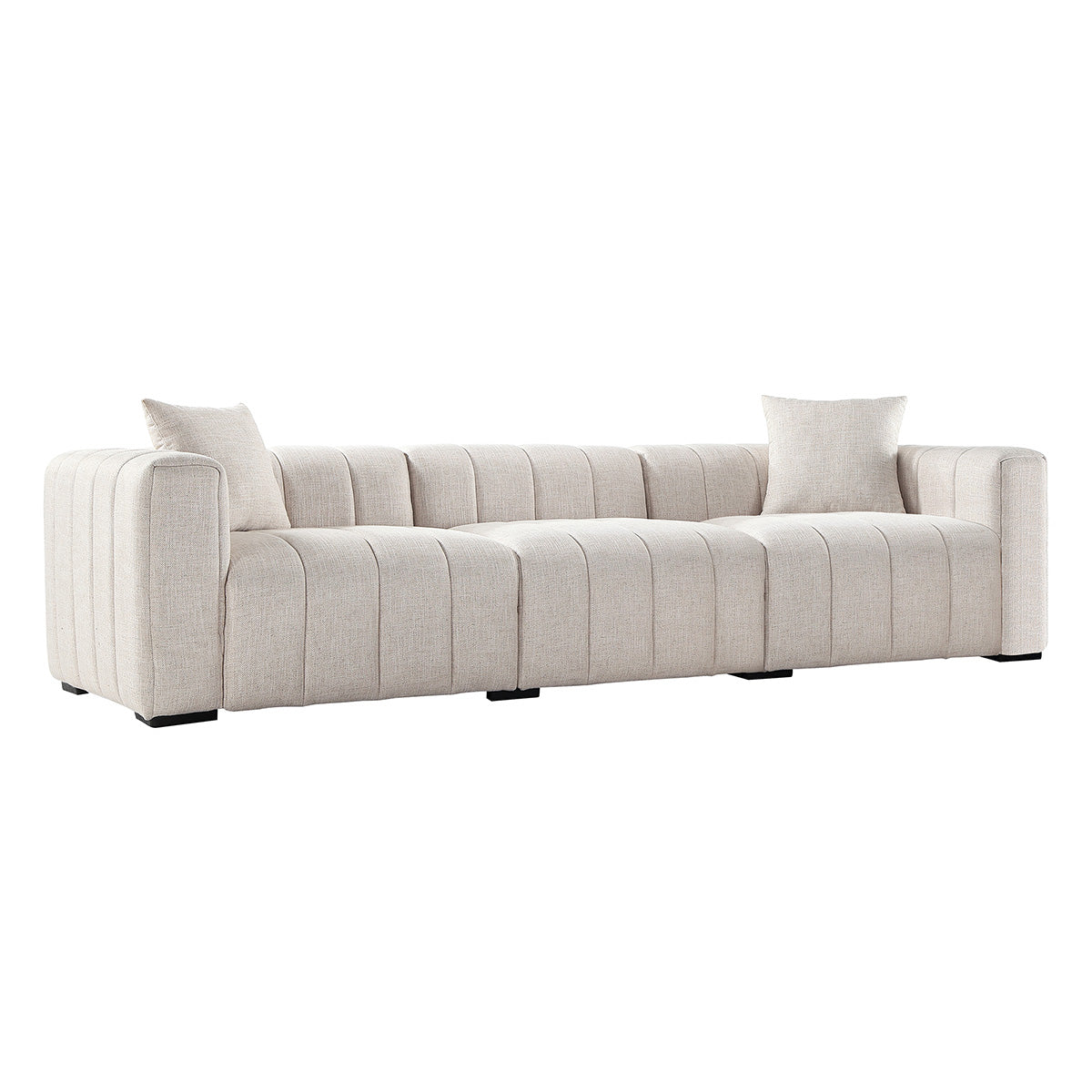 Lenox Loveseat Taupe Boucle